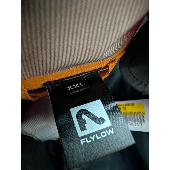 Flylow Snow Ski Baker Bib Mens 2XL Mustard Insulated Adjustable Strap 1820 NWT - Picture 3 of 5